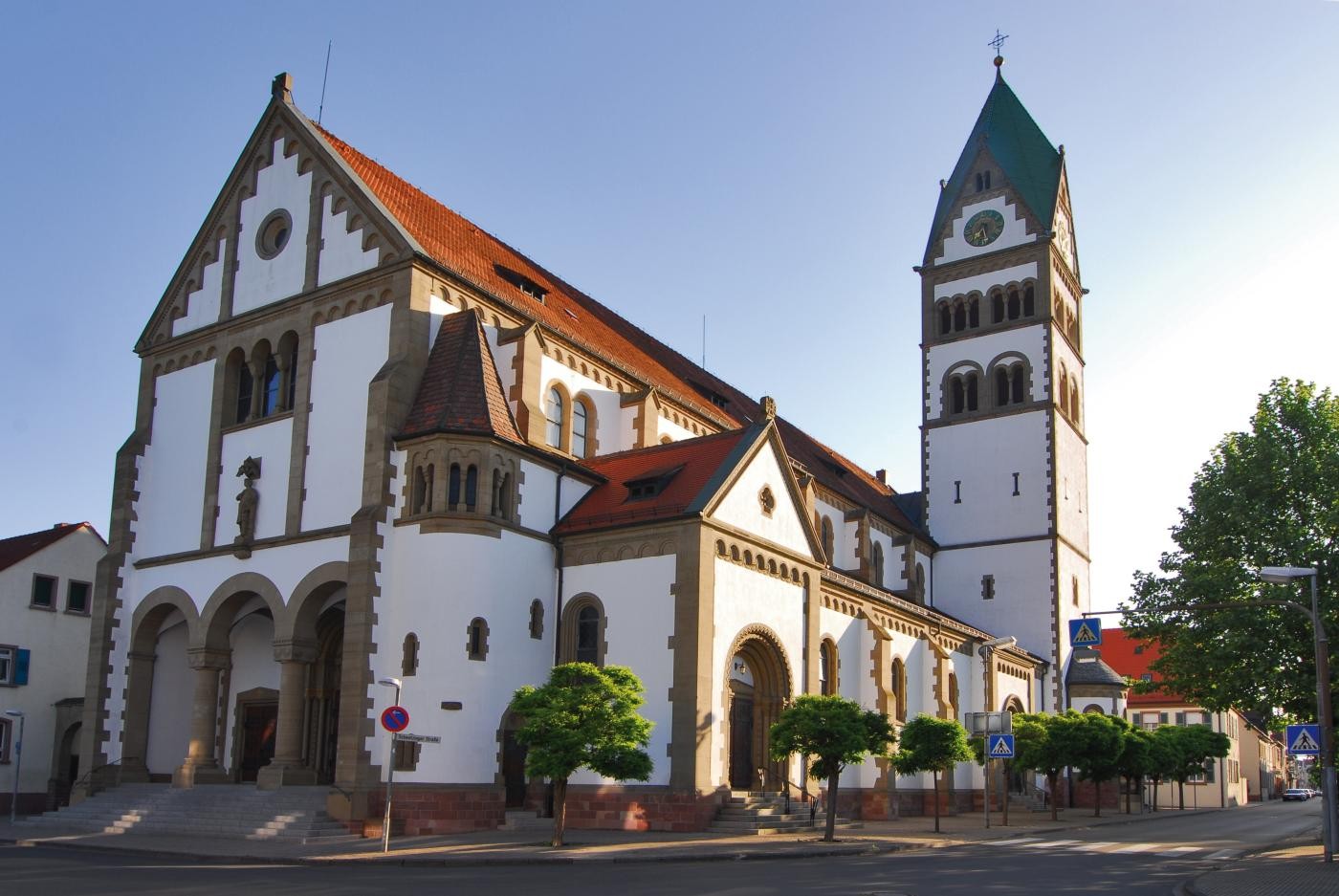 Ansicht der Kirche